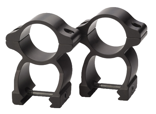 Detachable See-Thru Scope Rings 1" Blued A1367